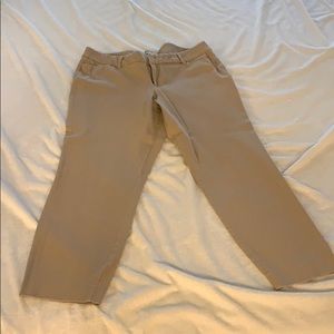 Old Navy Khaki Pixie Pants Sz 14